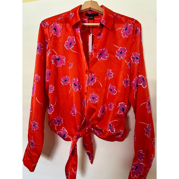 Sanctuary Lover Tie Hem Blouse - Picture 2 of 4